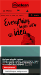 Mobile Screenshot of macleanproducts.nl